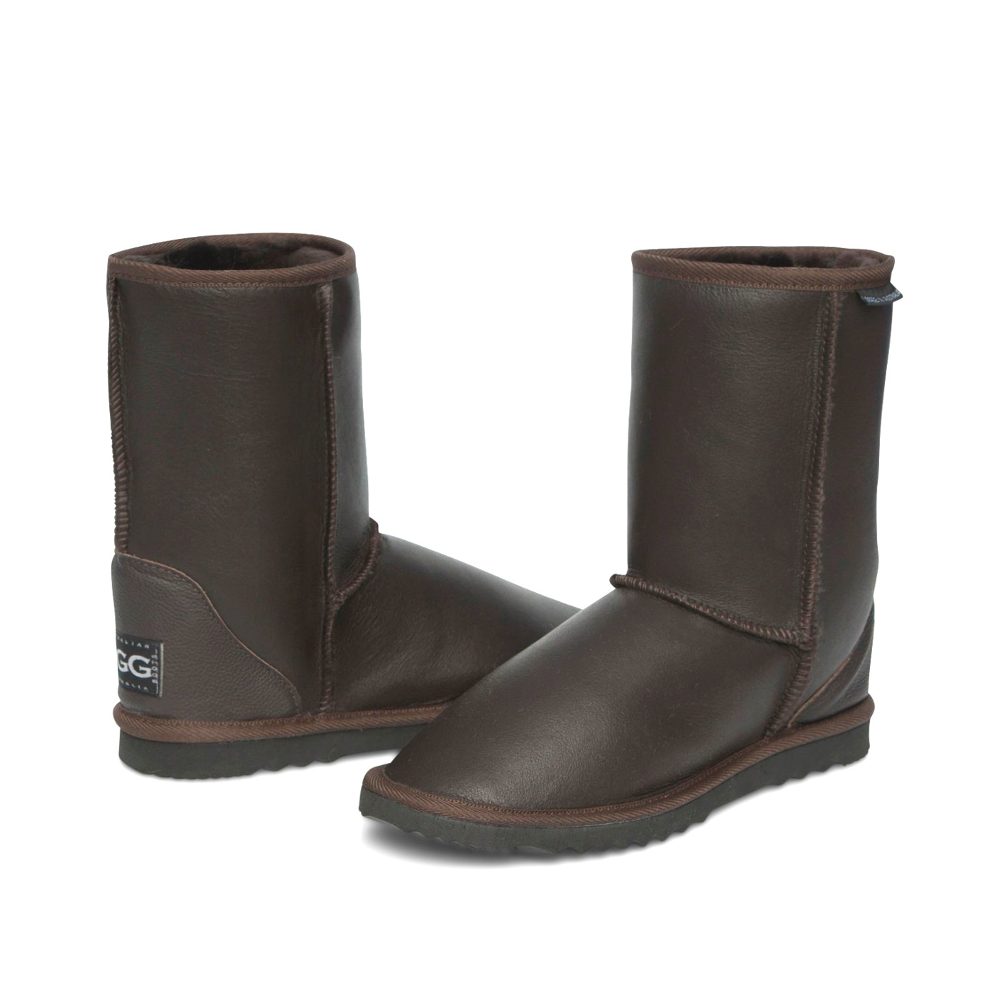 Womens leather ugg on sale boots uk