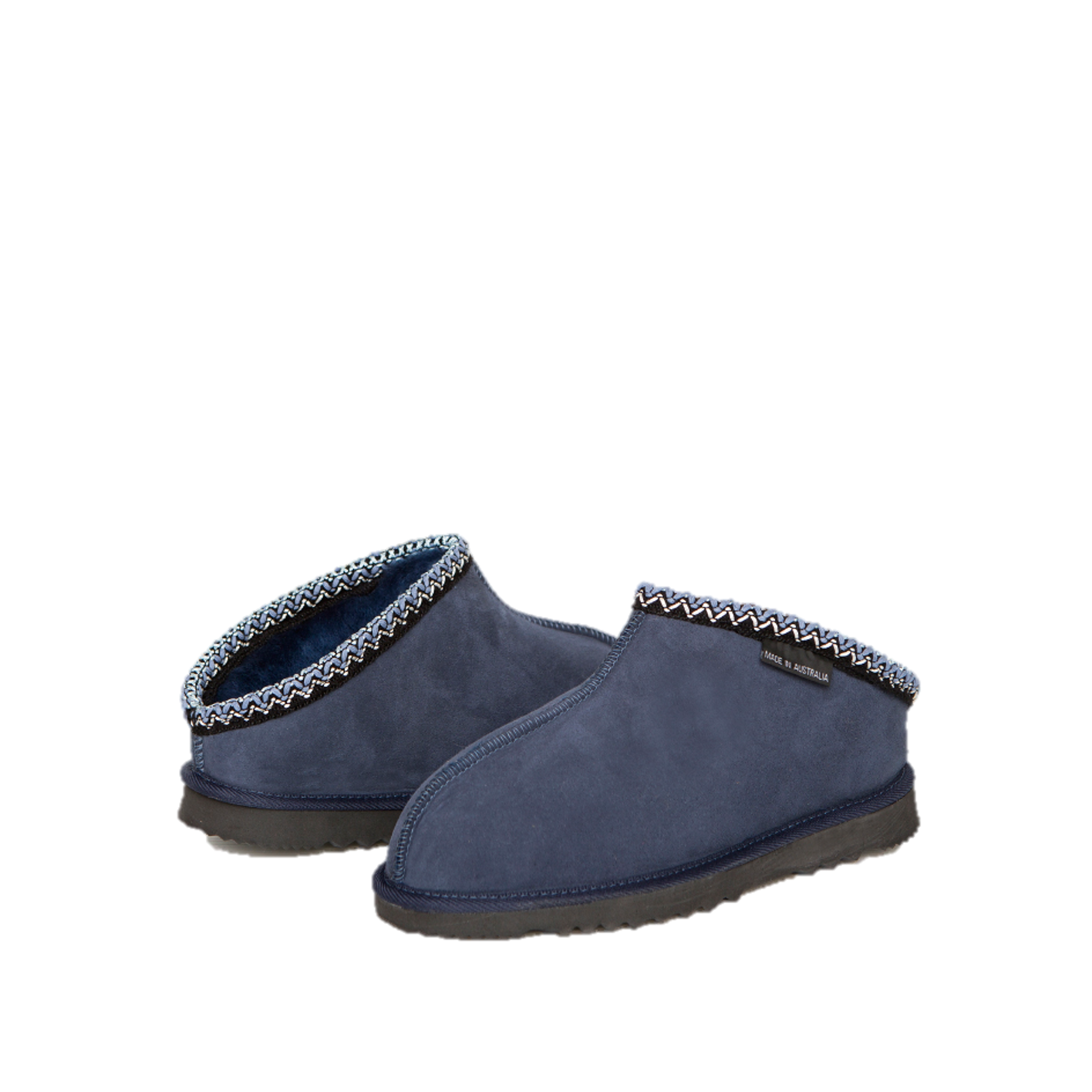 Ladies navy ugg discount slippers