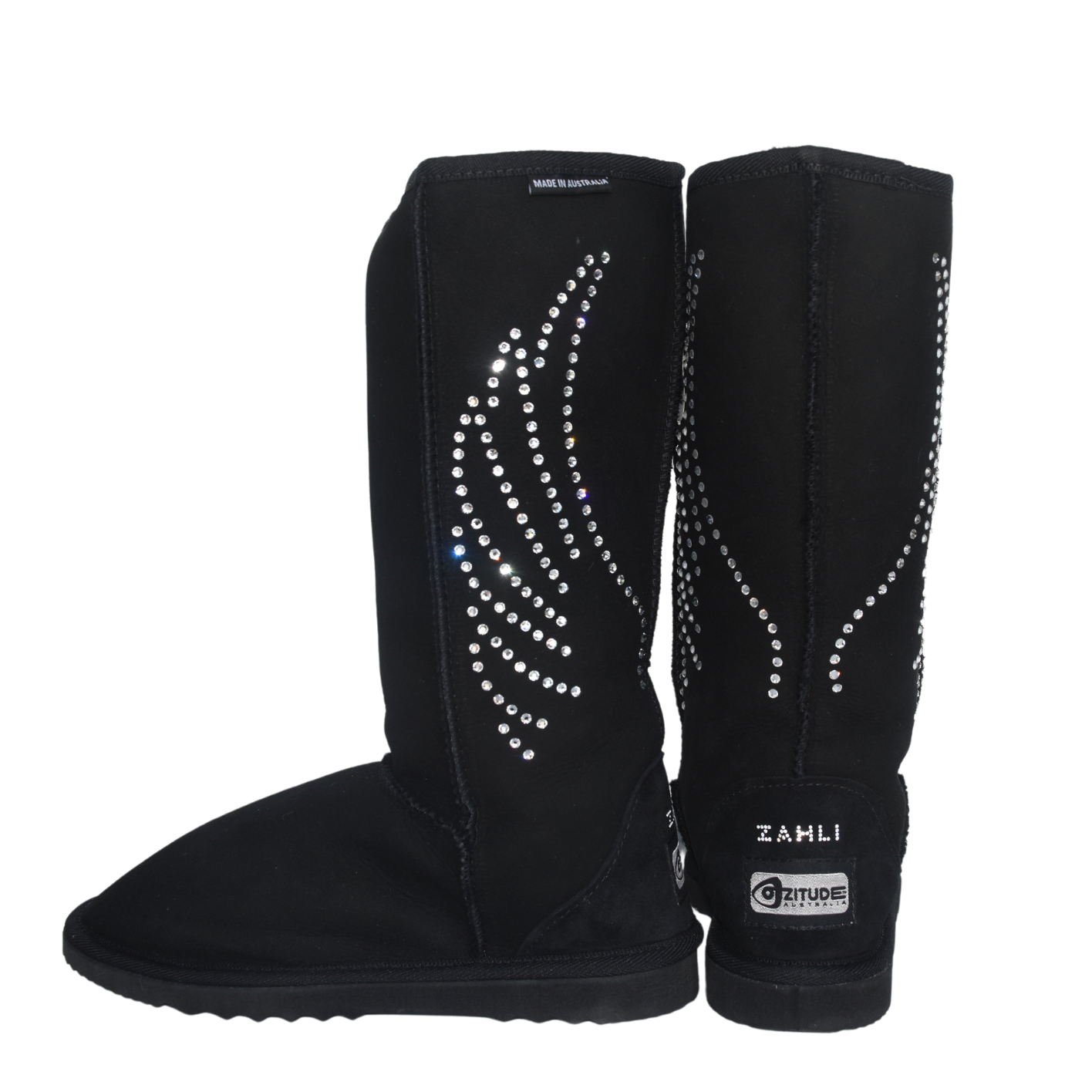 CLEARANCE CLASSIC TALL BOOTS (with Swarovski 'Wings' design) - AU WOMEN'S 7 | MEN'S 6