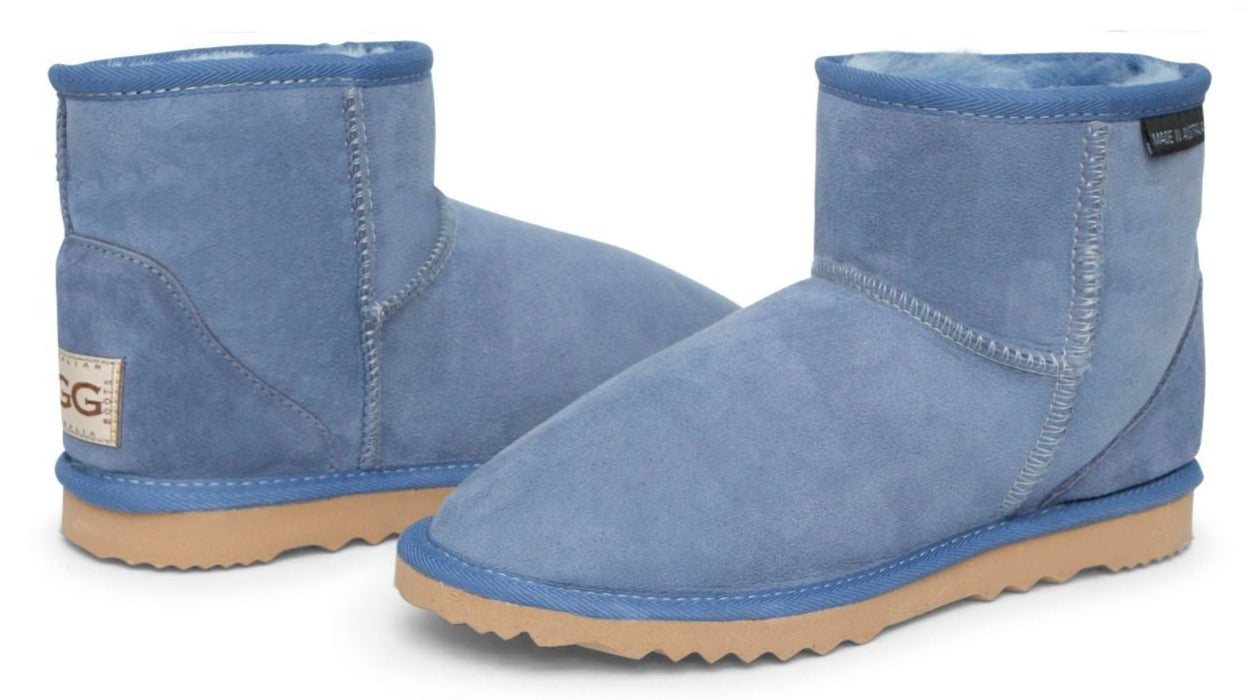 Blue short ugg clearance boots