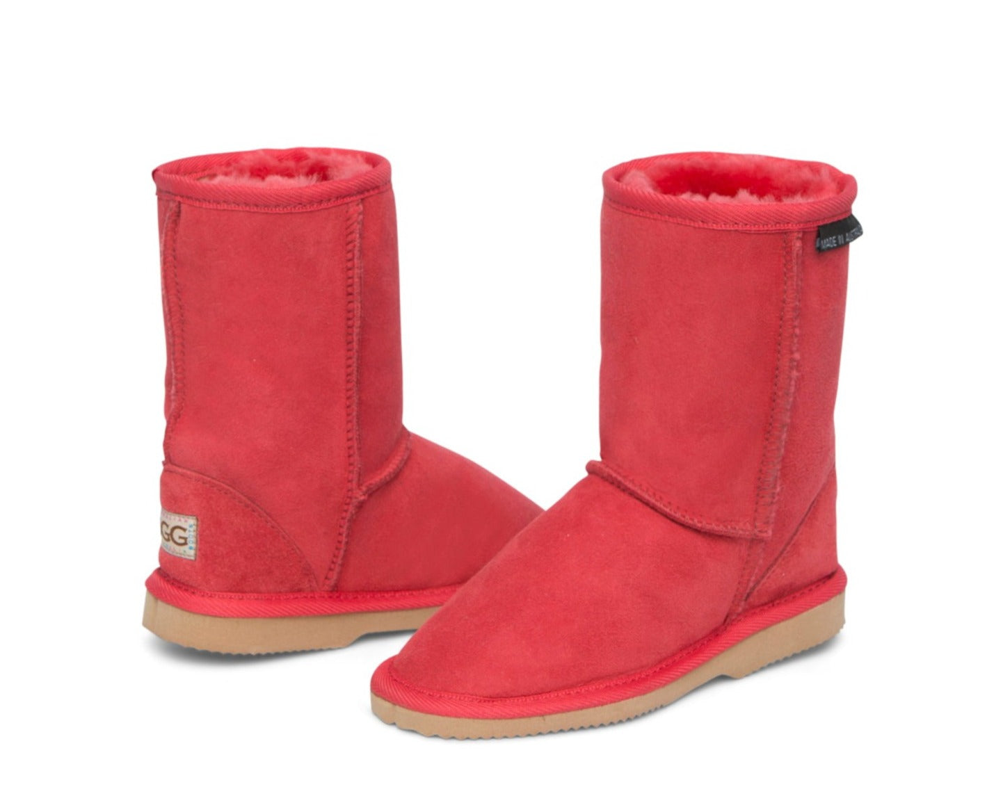 Kids red deals ugg boots