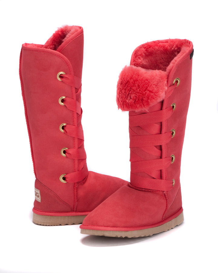 Tall 2024 red uggs